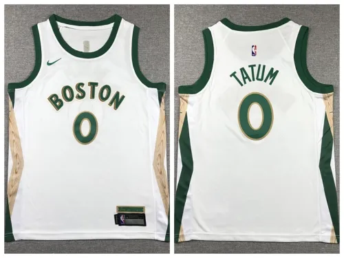 Youth Nike Boston Celtics 0 Jayson Tatum Basketball Jersey White