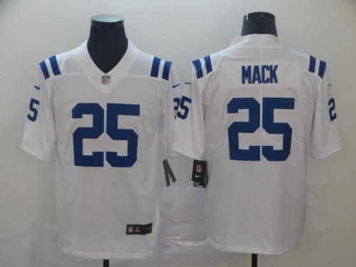 Indianapolis Colts 25 Marlon Mack Football Jersey Legend White