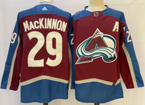 Adidas Classic Colorado Avalanche 29 Nathan MacKinnon Ice Hockey Jersey Red