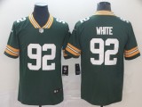 Green Bay Packers 92 Reggie White Football Jersey Legend Green