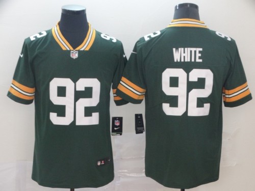 Green Bay Packers 92 Reggie White Football Jersey Legend Green