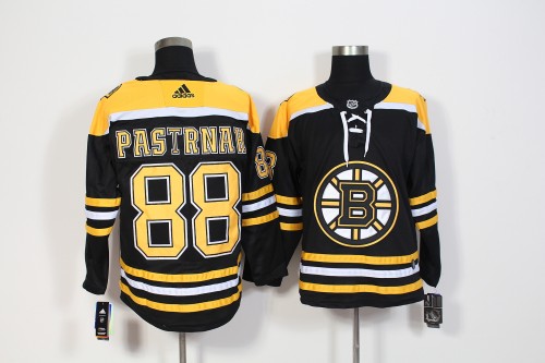 Adidas Classic Boston Bruins 88 David Pastrnak Ice Hockey Jersey Black