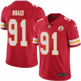 Kansas City Chiefs 91 Derrick Nnadi Football Jersey Legend Red