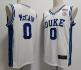 Duke Blue Devils 0 Jared McCain College Basketball Jersey White
