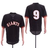 San Francisco Giants 9 Matt Williams Baseball Jersey Black retro mesh