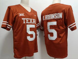 Texas Longhorns 5 Bijan Robinson College Football Jersey Orange