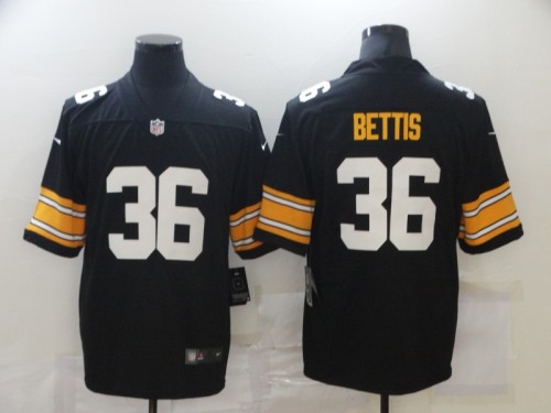 Pittsburgh Steelers 36 Jerome Bettis Football Jersey Legend Black