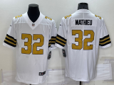 New Orleans Saints 32 Tyrann Mathieu Football Jersey Legend White