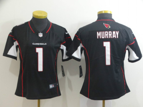 Women Arizona Cardinals 1 Kyler Murray Football Jersey Legend Black