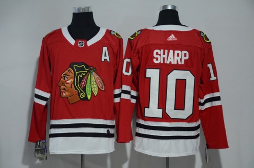 Adidas Classic Chicago Blackhawks 10 Patrick Sharp Ice Hockey Jersey Red