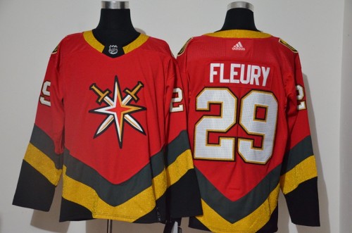 Adidas Vegas Golden Knights 29 Marc-Andre Fleury Ice Hockey Jersey Red