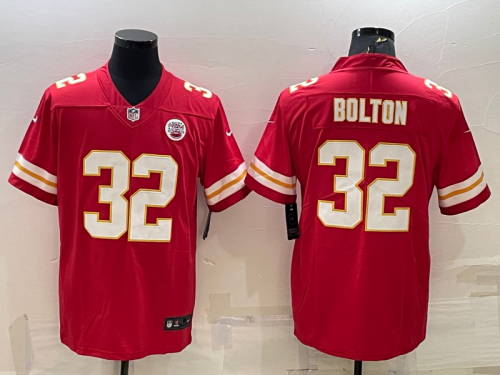 Kansas City Chiefs 32 Nick Bolton Football Jersey Legend Red