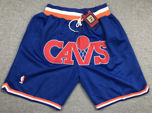 Cleveland Cavaliers Blue Mesh BShorts Retro