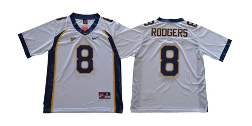 California Golden Bears 8 Aaron Rodgers College Football Jersey White