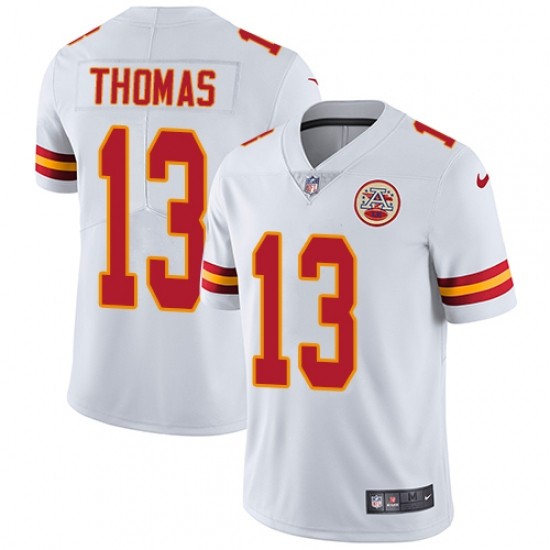 Kansas City Chiefs 13 De'Anthony Thomas Football Jersey Legend White