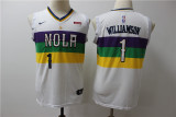 Youth New Orleans Pelicans 1 Winning Williamson Basketball Jersey White City version