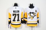 Adidas Classic Pittsburgh Penguins 71 Evgeni Malkin Ice Hockey Jersey White