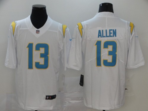 2020 San Diego Chargers 13 Keenan Allen Football Jersey Legend White