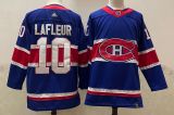Adidas Montreal Canadiens 10 Guy Lafleur Ice Hockey Jersey Blue
