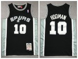 San Antonio Spurs 10 DeMar DeRozan Basketball Jersey Black Retro
