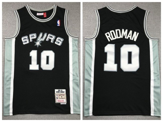 San Antonio Spurs 10 DeMar DeRozan Basketball Jersey Black Retro