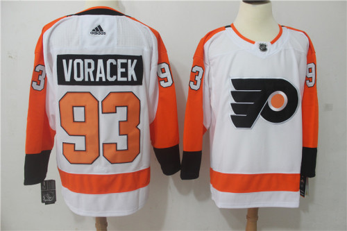 Adidas Classic Philadelphia Flyers 93 Jakub Voracek Ice Hockey Jersey White