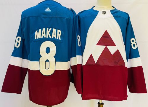 Adidas Classic Colorado Avalanche 8 Cale Makar Ice Hockey Jersey Red
