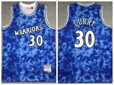 Golden State Warrior 30 Stephen Curry Basketball Jersey Constellation version