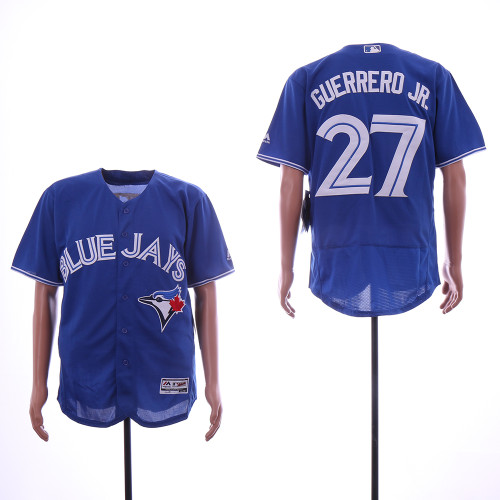 Toronto Blue Jays 27 Vladimir Guerrero Jr. Flexbase Baseball Jersey Blue