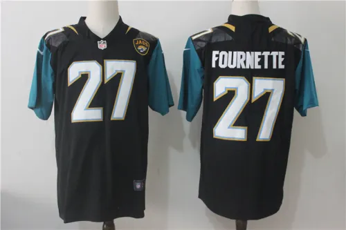 Jacksonville Jaguars 27 Leonard Fournette Football Jersey Legend Black