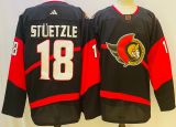 Adidas Ottawa Senators 18 Tim Stutzle Ice Hockey Jersey Black