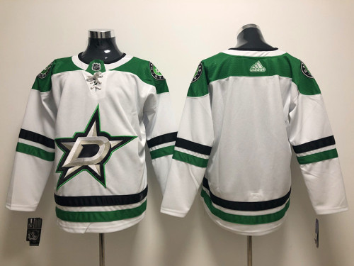 Adidas Classic Dallas Stars Blank Ice Hockey Jersey White