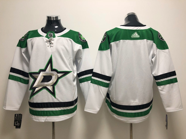 Adidas Classic Dallas Stars Blank Ice Hockey Jersey White