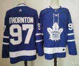 Adidas Toronto Maple Leafs 97 Joe Thornton Ice Hockey Jersey Blue