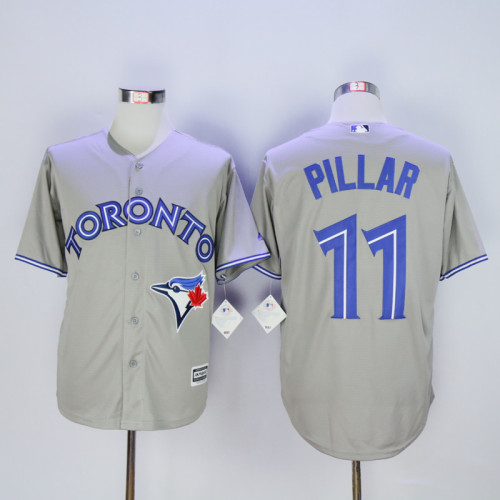 Toronto Blue Jays 11 Kevin Pillar Baseball Jersey Gary Fan version