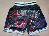 Chicago Bulls  Mesh Shorts Retro Flash black pants