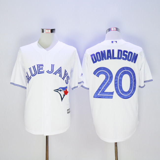 Toronto Blue Jays 20 Josh Donaldson Baseball Jersey White Fan version