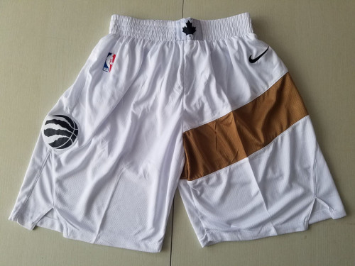 Toronto Raptors Shorts Retro White