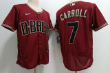 Nike Arizona Diamondbacks 7 Corbin Carroll Flexbase Baseball Jersey Dark red