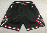 New Nike Chicago Bulls Black Mesh Shorts