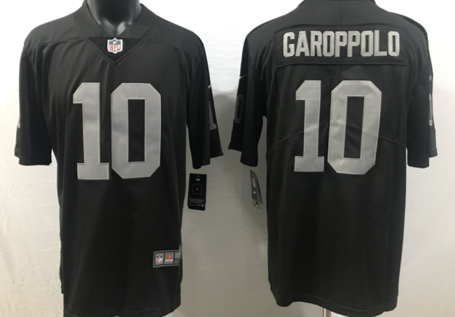 Oakland Raiders 10 Jimmy Garoppolo Football Jersey Legend Black