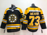 Adidas Classic boston bruins 73  Charlie McAvoy Ice Hockey Jersey Black