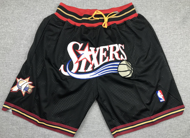 Black pocket pants for 76 people