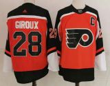 Adidas Philadelphia Flyers 28 Claude Giroux Ice Hockey Jersey Orange