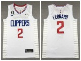 Nike L.A. Clippers 2 Kashi Leonard Basketball Jersey White