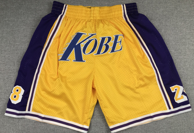 Los Angeles Lakers Yellow 8-24 pocket pants