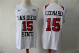 15 Leonard White University Edition of San Diego State University With the National Flag