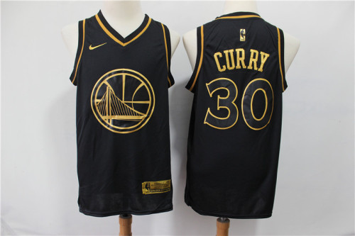 Nike Golden State Warrior 30 Stephen Curry Basketball Jersey Golden Fan Edition