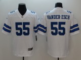 Dallas Cowboys 55 Leighton Vander Esch Football Jersey Legend White