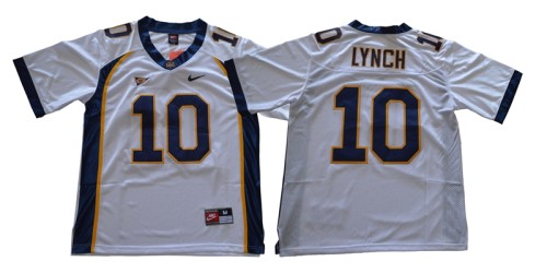 California Golden Bears 10 Marshawn Lynch College Football Jersey White